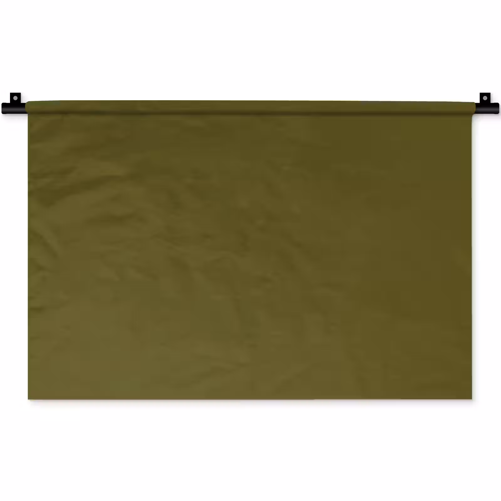 Wandkleed - Dark - Olive - Groen — 1