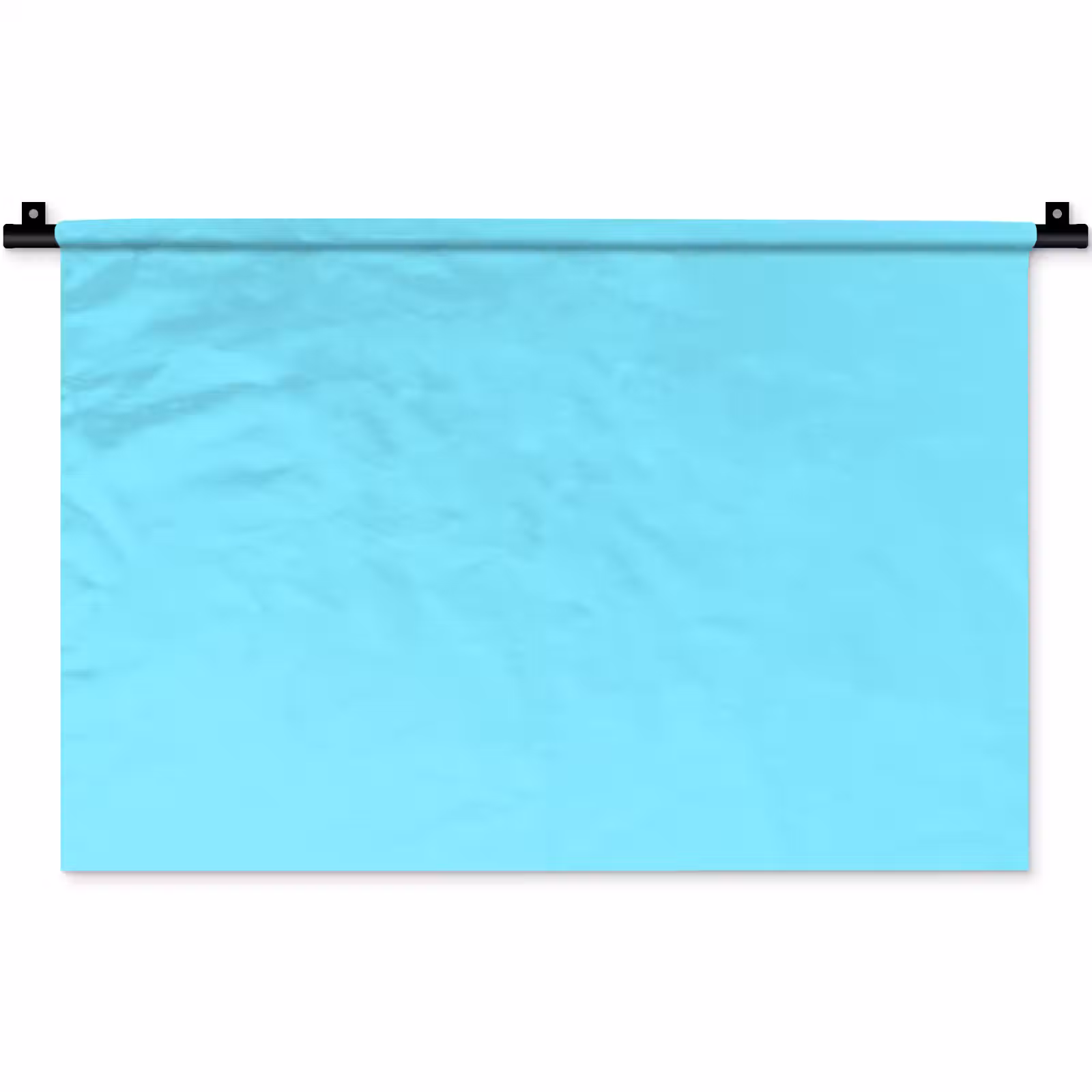 Wandkleed - Electric - Cyan - Blauw — 1