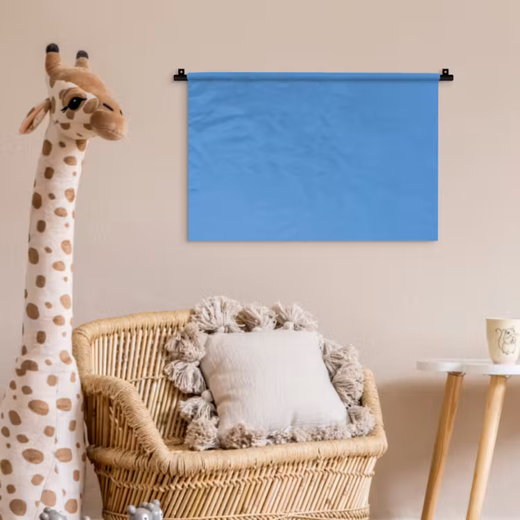 Wandkleed - Cornflower - Blue - Blauw — 5