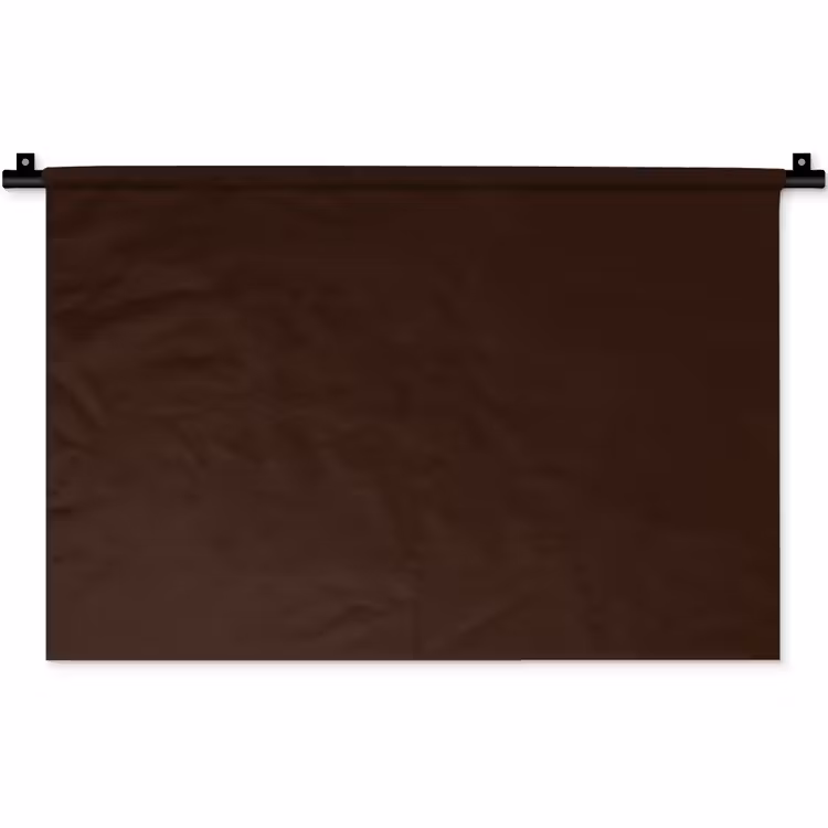Wandkleed - Dark - Chocolate - Bruin — 1