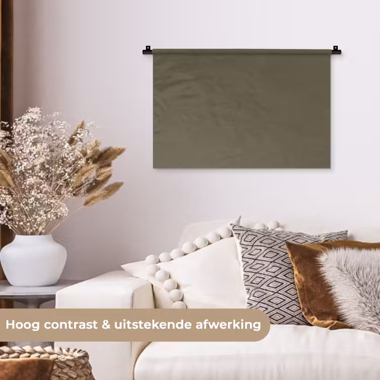 Wandkleed - Deep - Khaki - Groen — 4
