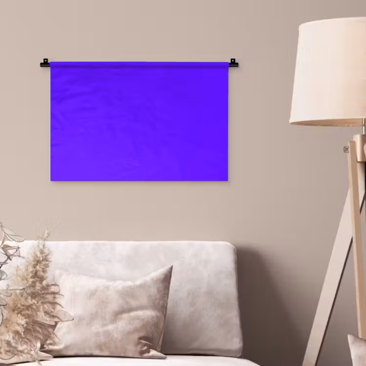 Wandkleed - Electric - Indigo - Paars — 2