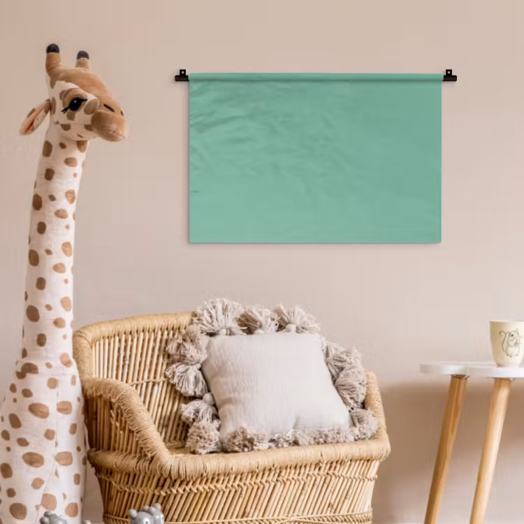 Wandkleed - Ocean - Jade - Groen — 5