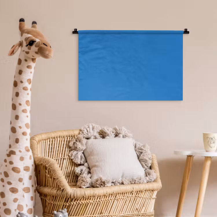 Wandkleed - Royal - Blue - Blauw — 5