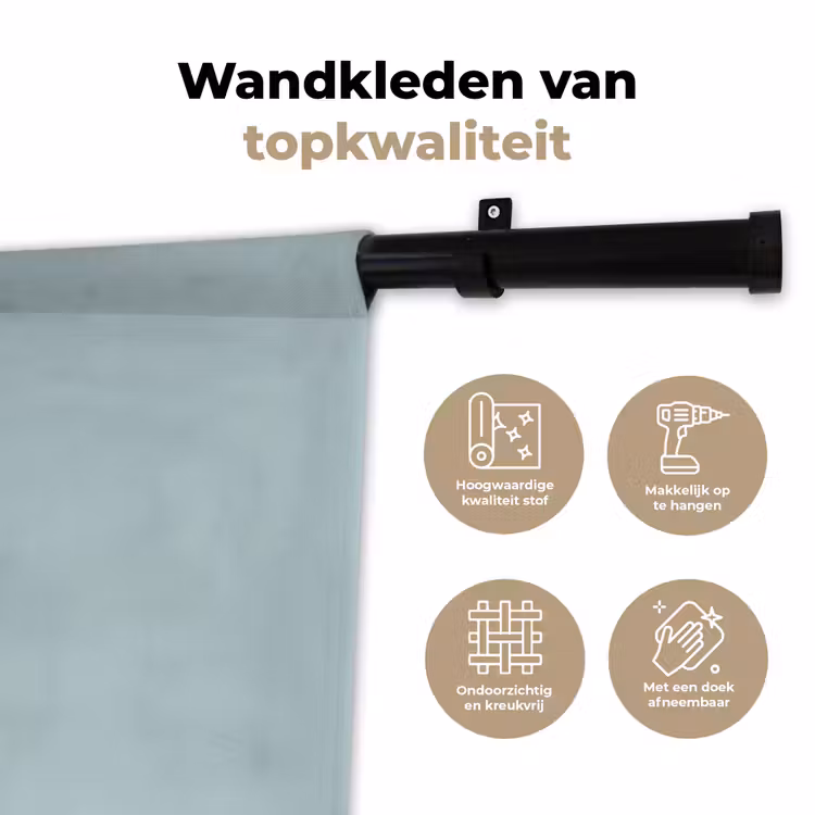 Wandkleed - Slate - Blue - Blauw — 3