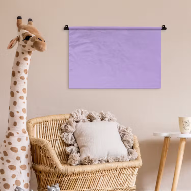 Wandkleed - Soft - Lavender - Paars — 5
