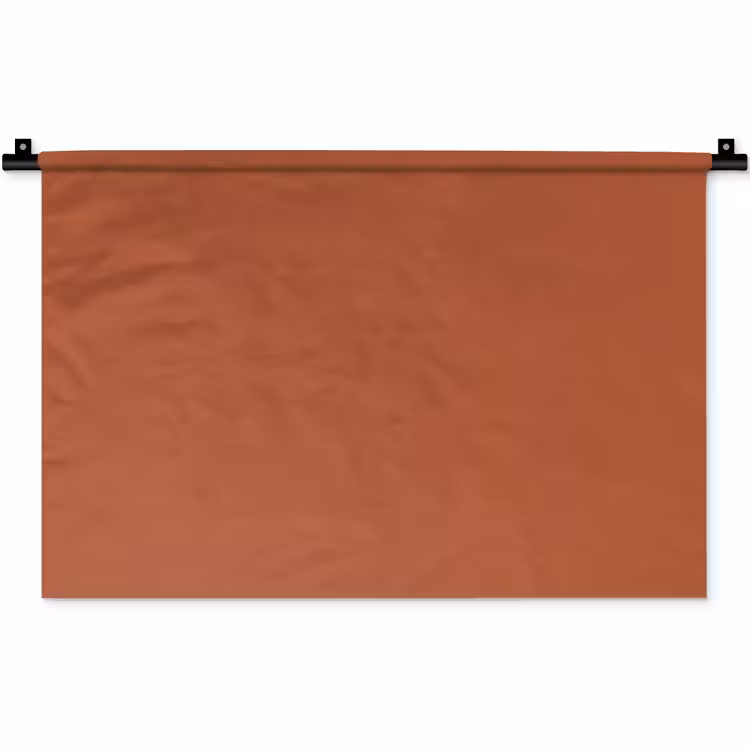 Wandkleed - Burnt - Sienna - Oranje — 1