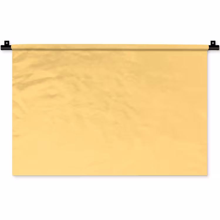 Wandkleed - Butter - Geel - Yellow — 1