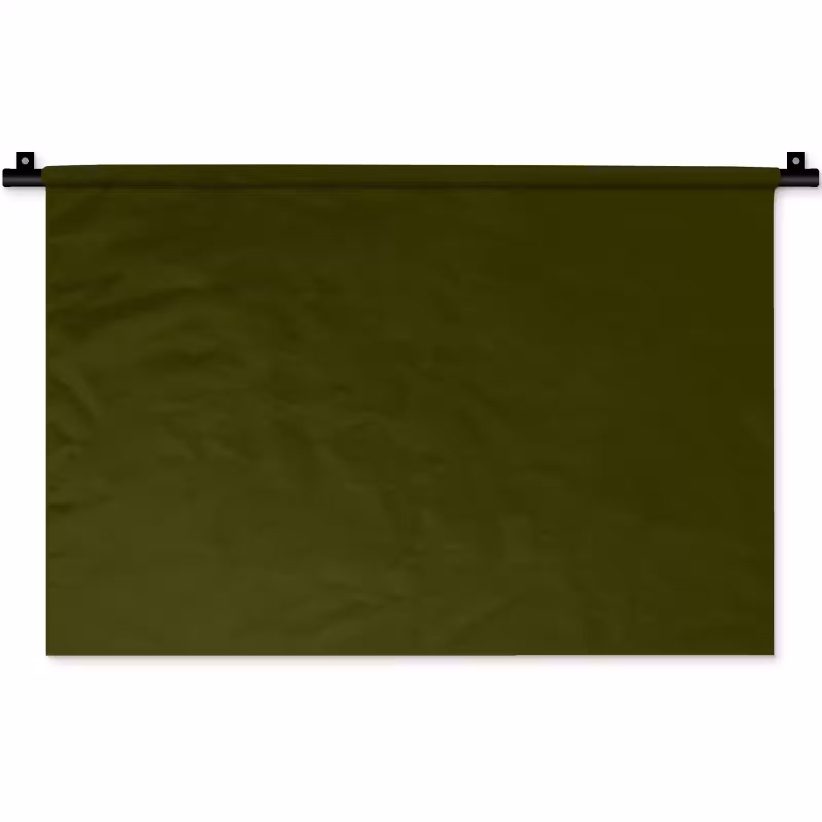 Wandkleed - Dark - Olive - Groen — 1