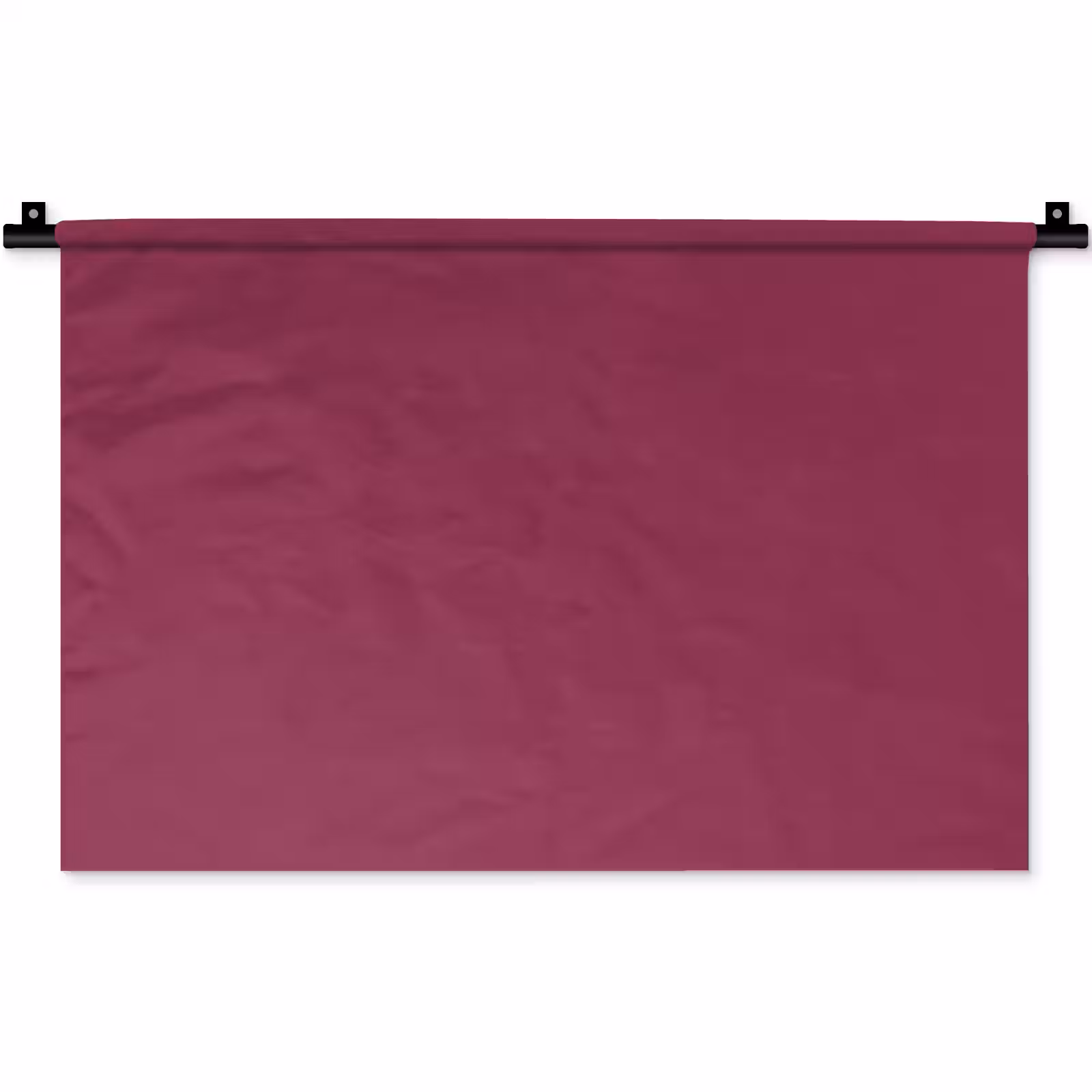 Wandkleed - Deep - Rasberry - Rood — 1