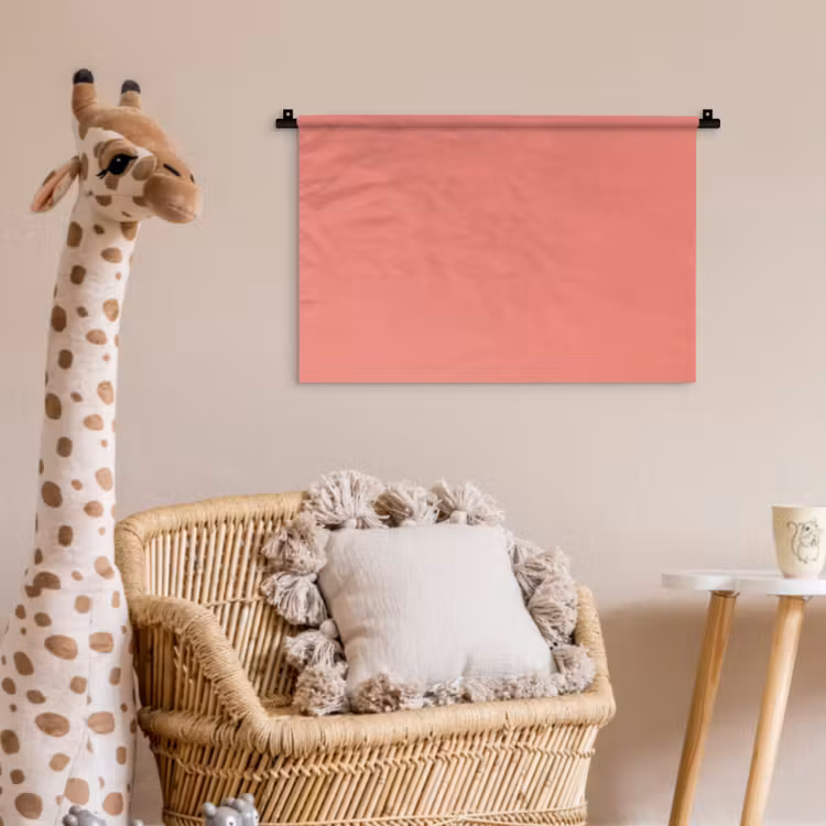 Wandkleed - Coral - Reef - Rood — 5