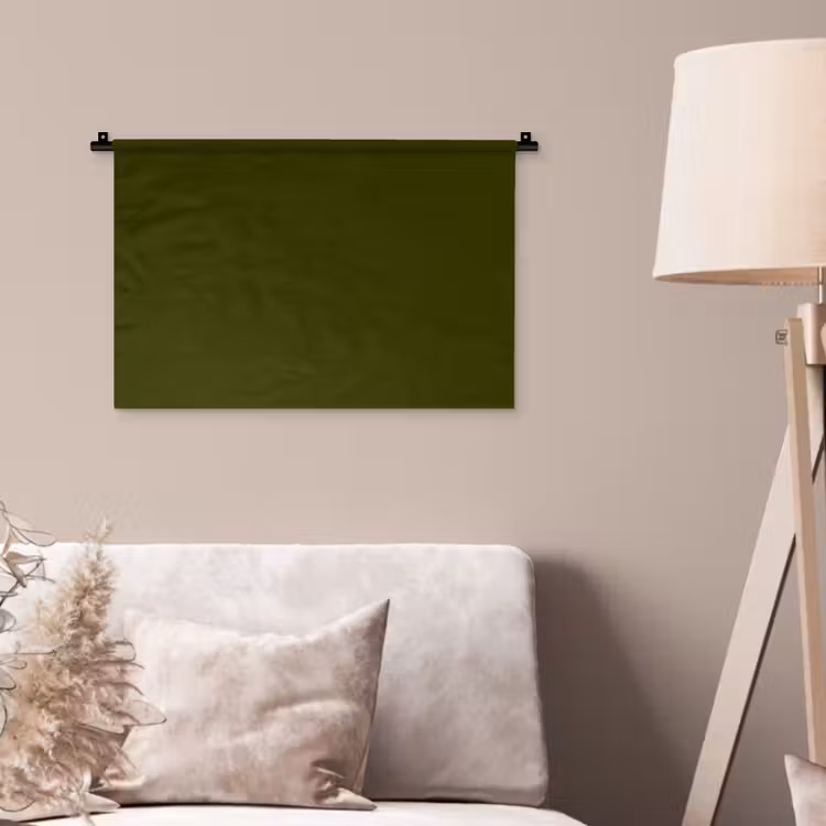Wandkleed - Dark - Olive - Groen — 2