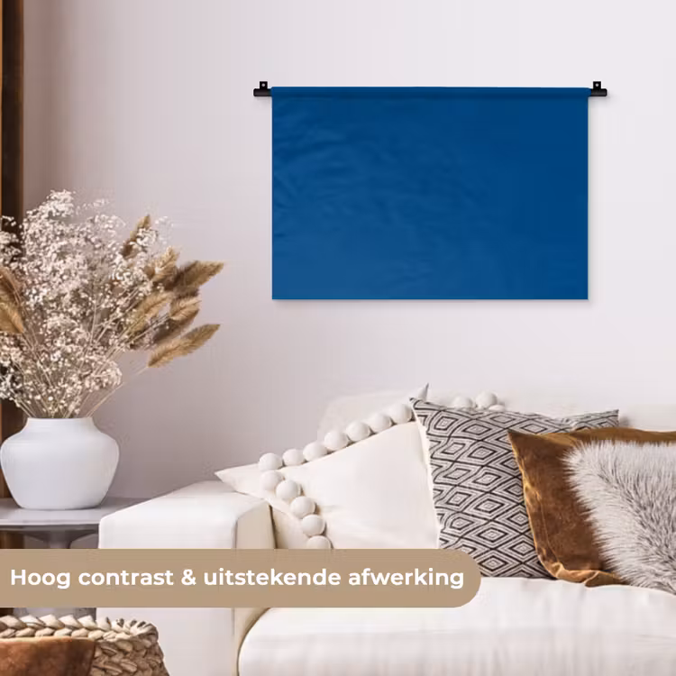 Wandkleed - Free - Groove - Blauw — 4