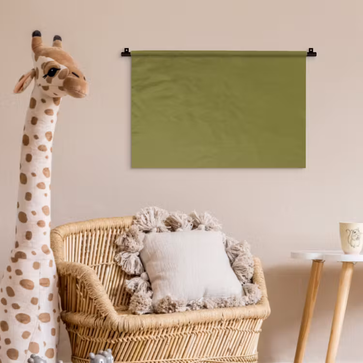 Wandkleed - Juniper - Groen - Organisch — 5
