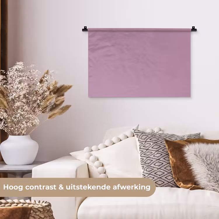 Wandkleed - Lilac - Paars - Mauve — 4
