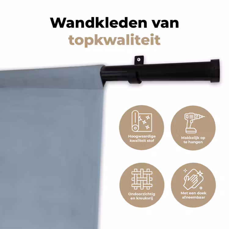 Wandkleed - Mellow - Breeze - Blauw — 3