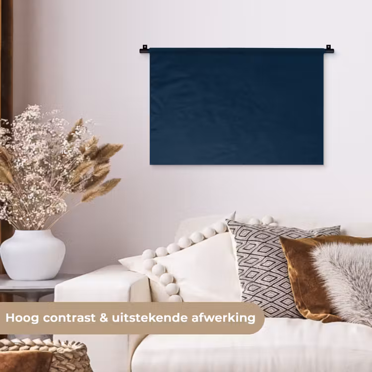 Wandkleed - Midnight - Blue - Blauw — 4