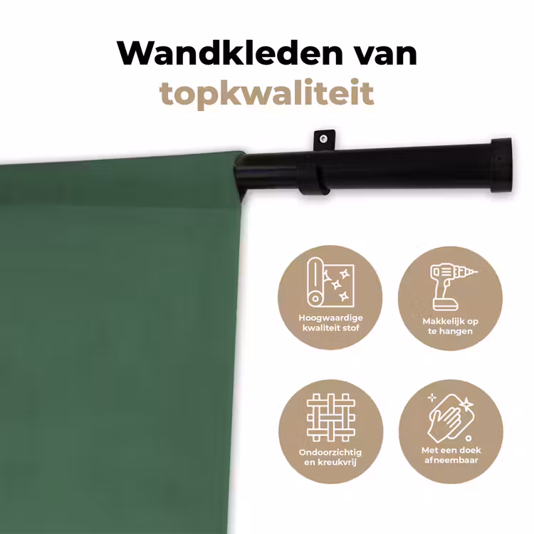 Wandkleed - Deep - Sagewood - Groen — 3