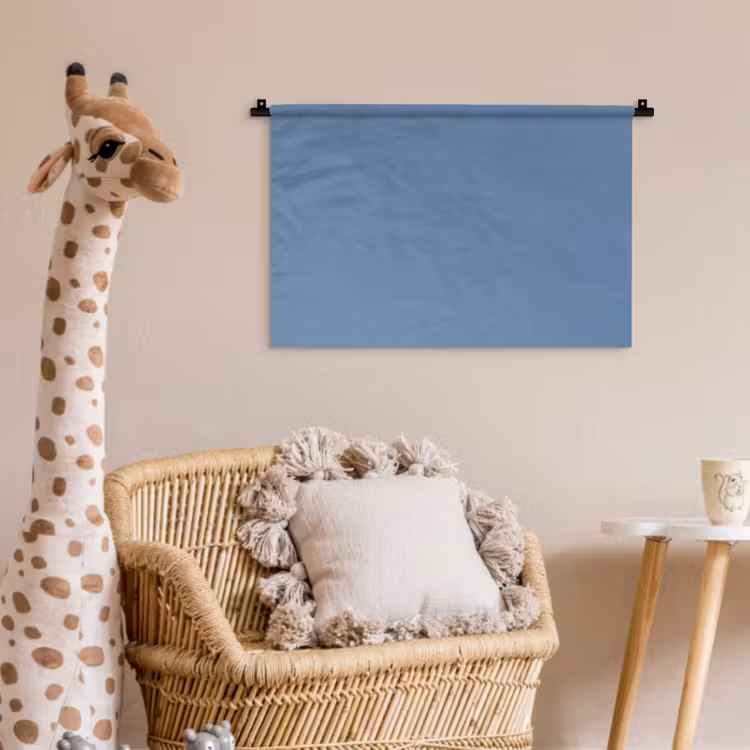 Wandkleed - Denim - Breeze - Blauw — 5