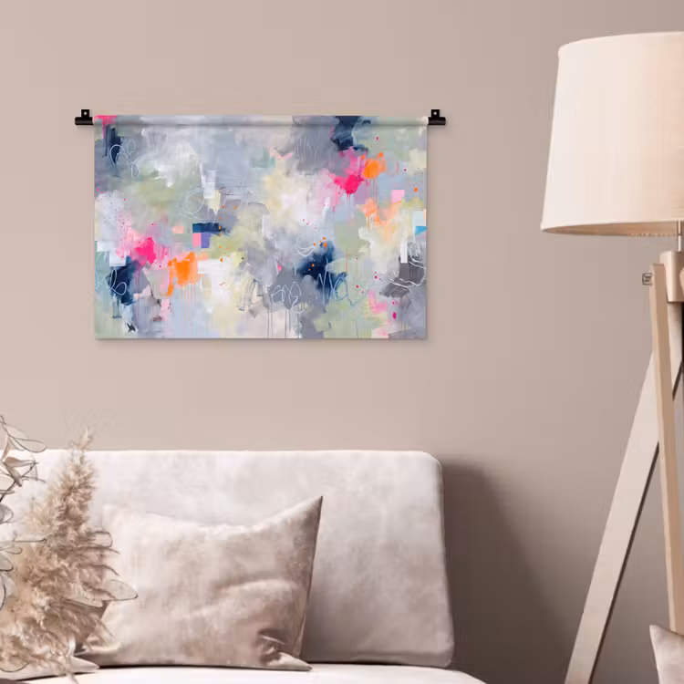 Wandkleed - Abstract - Kleurrijk - Modern - Kunst — 2