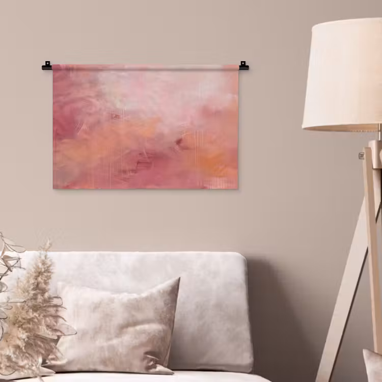 Wandkleed - Kunst - Vloeiend - Pastel - Abstract — 2