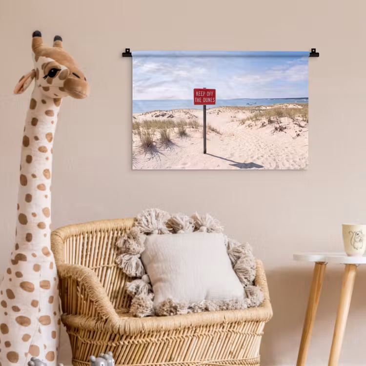 Wandkleed - Duin - Bord - Kust - Landschap - Rood — 5