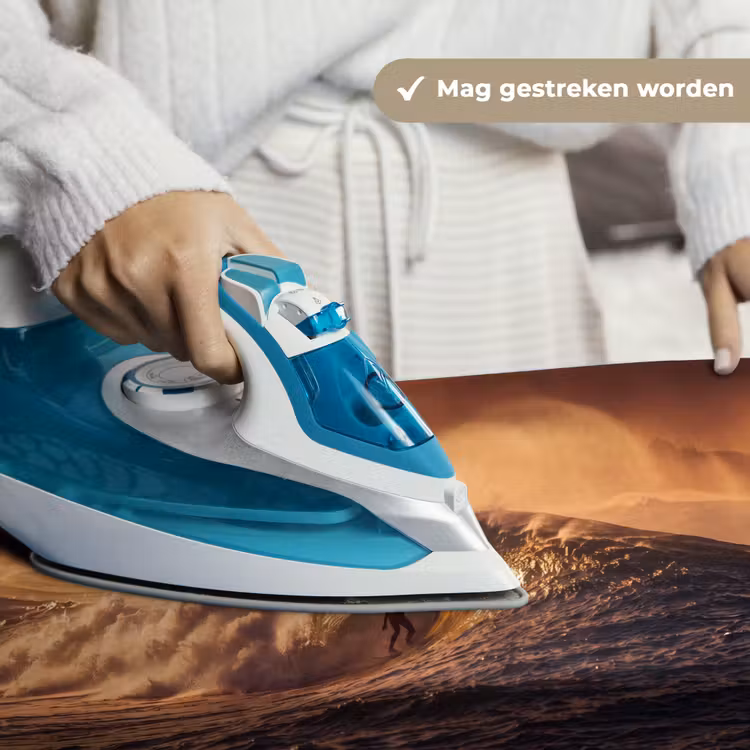 Wandkleed - Surfer - Golf - Oceaan - Sport - Oranje — 6