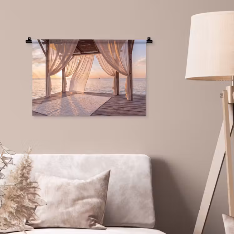 Wandkleed - Overkapping - Zee - Zonsondergang - Vakantie - Rust — 2