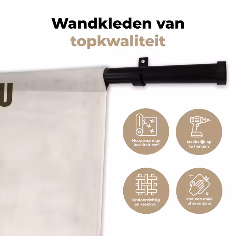Wandkleed - Kat - Geluk - Dieren - Modern - Groen — 3