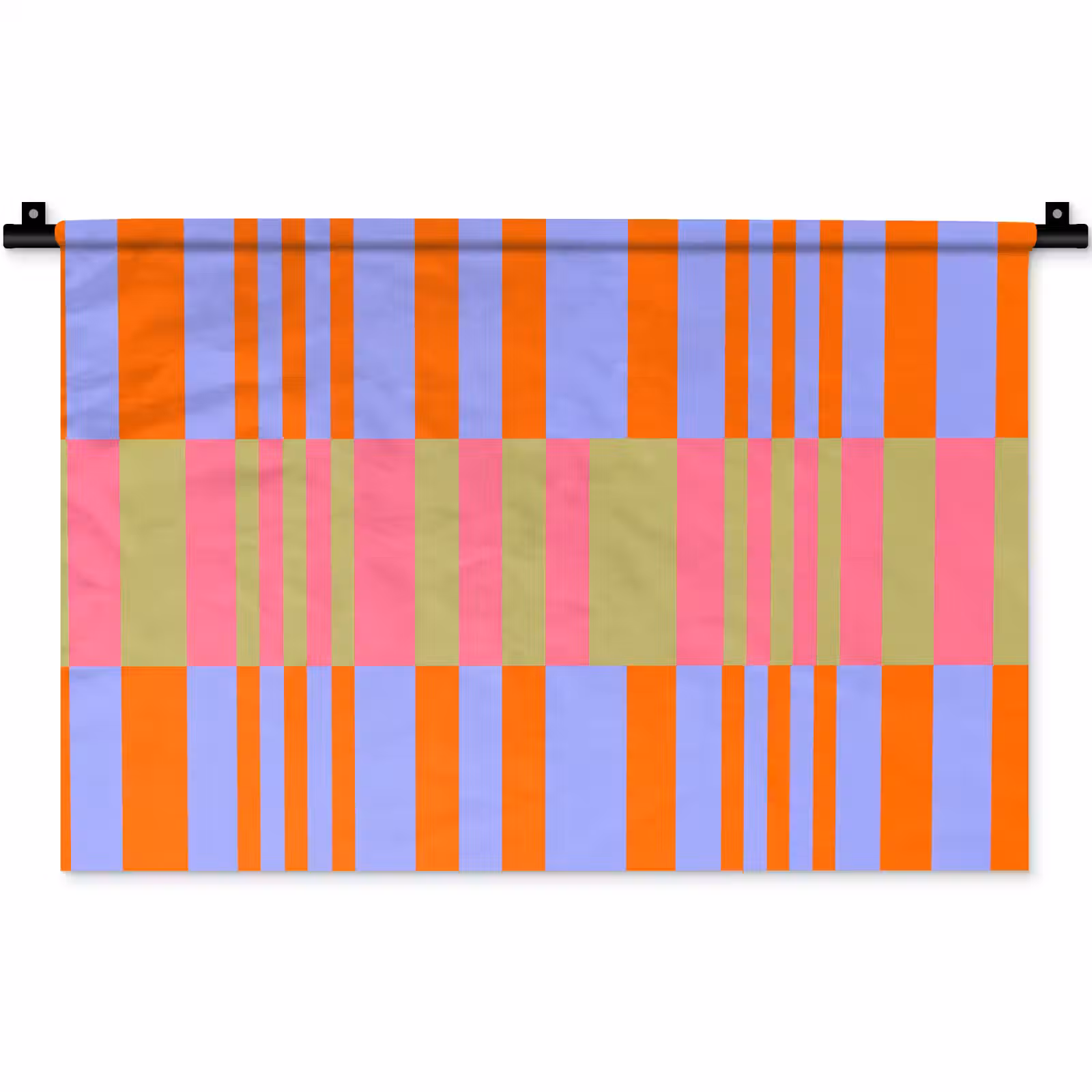 Wandkleed - Abstract - Patroon - Geometrisch - Kleurrijk - Modern — 1