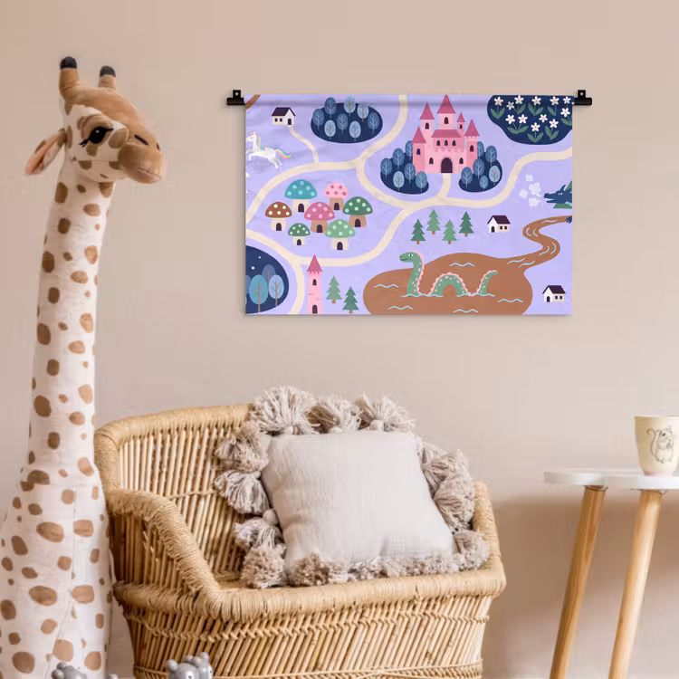 Wandkleed - Eenhoorn - Fantasie - Dieren — 5