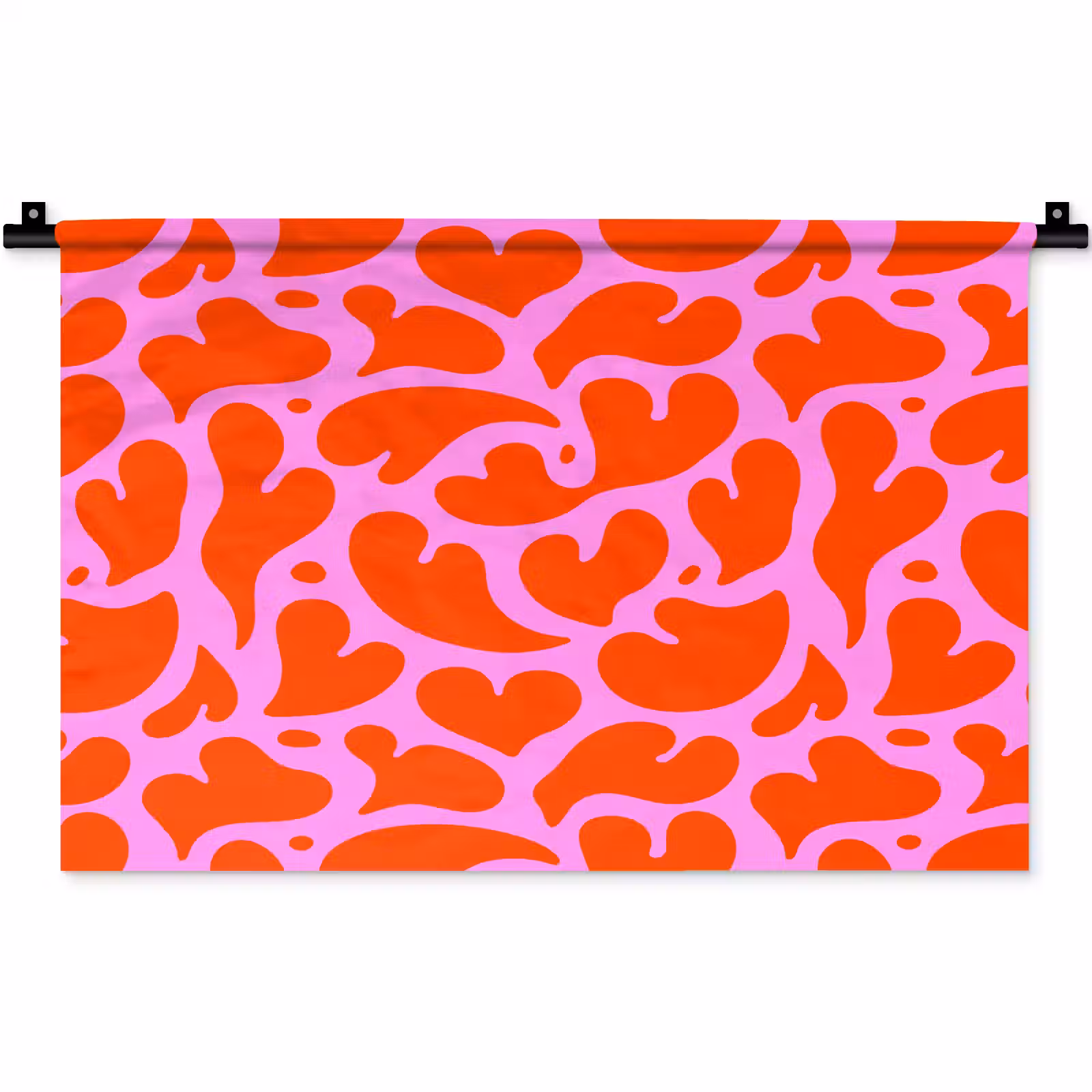 Wandkleed - Valentijn - Harten - Roze - Rood — 1