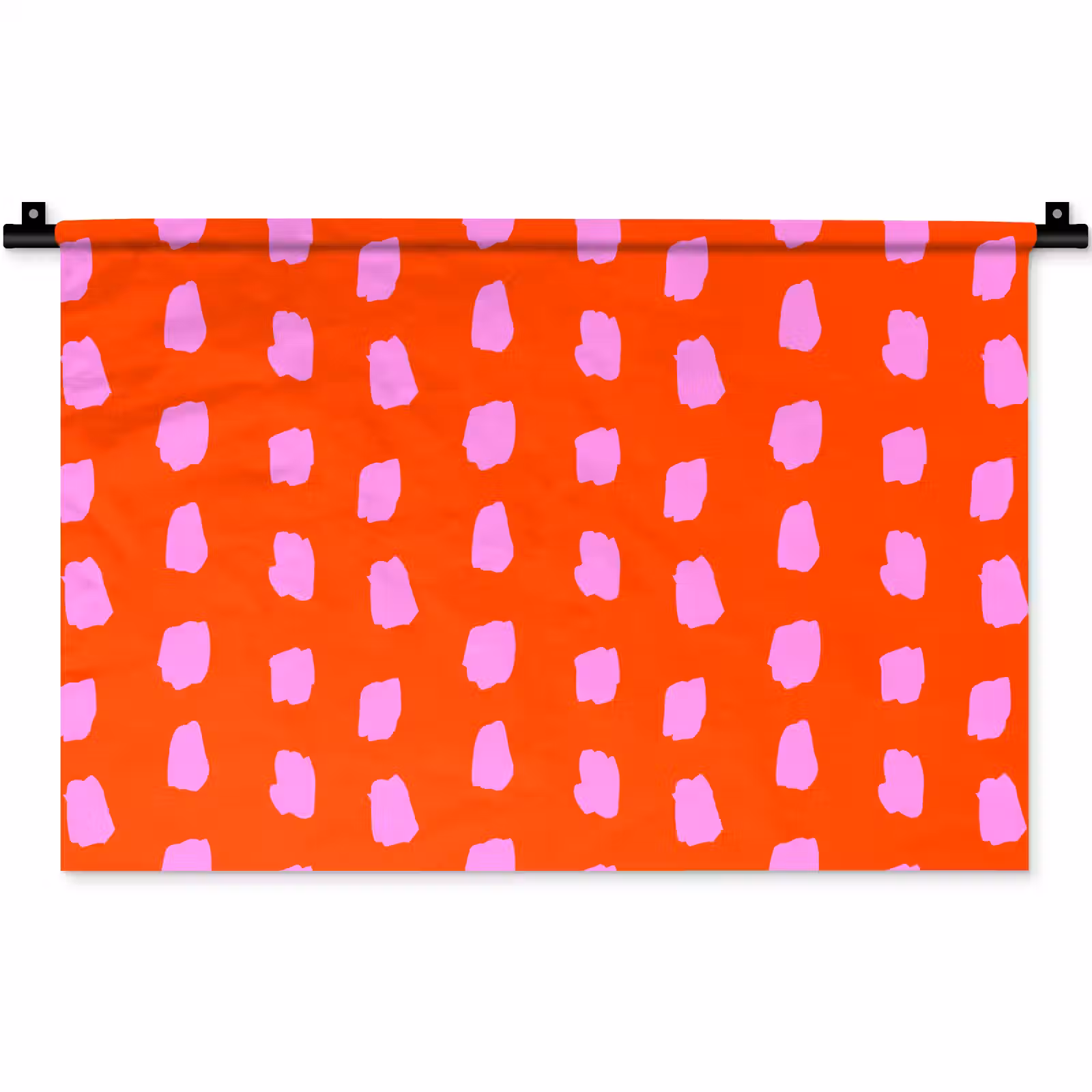Wandkleed - Verf - Roze - Rood — 1