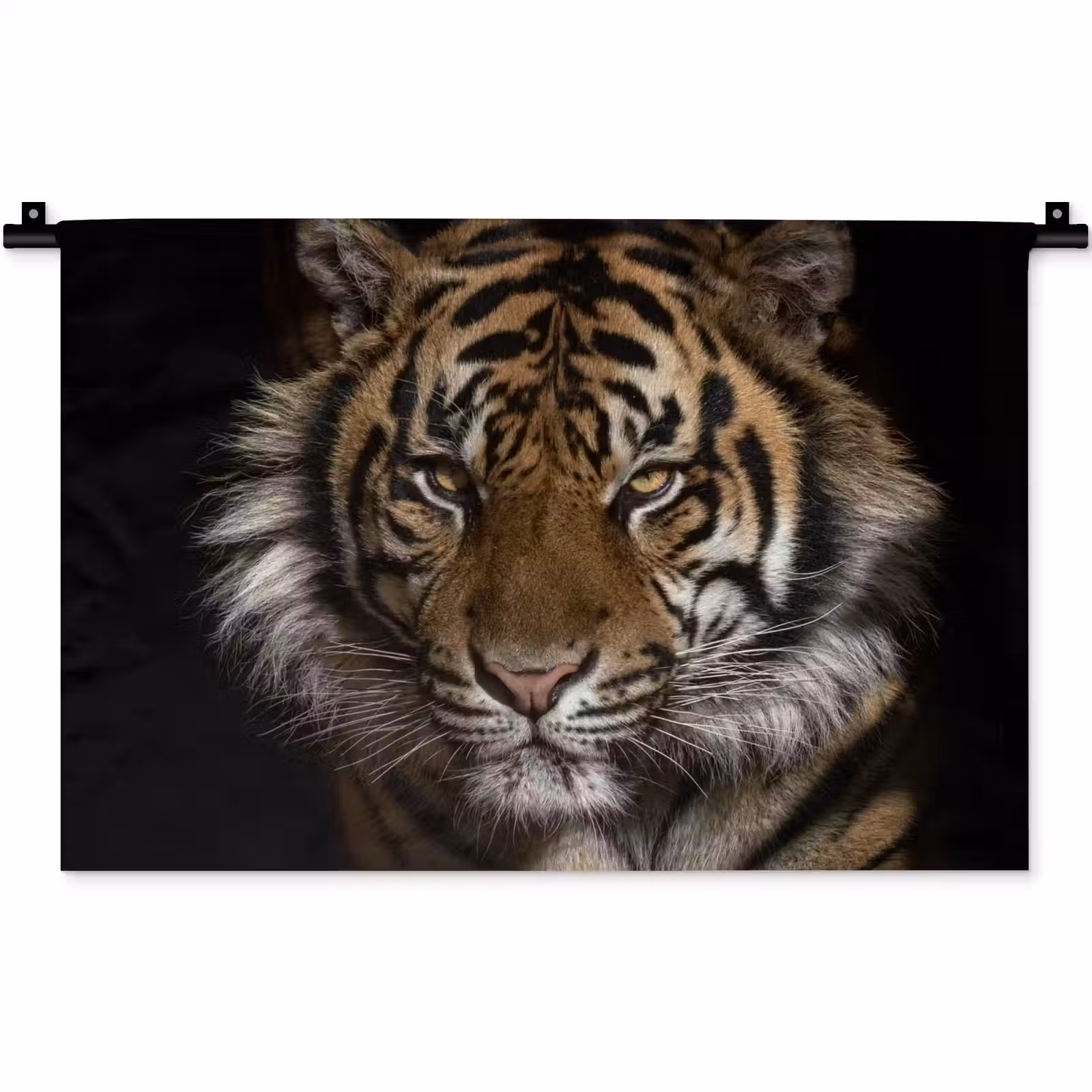 Wandkleed - Tijger - Wilde dieren - Portret — 1