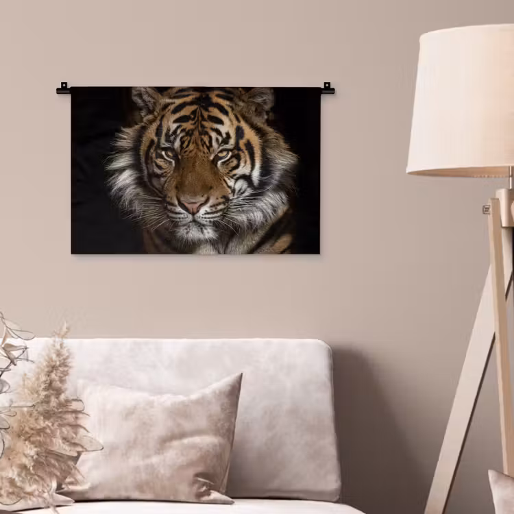 Wandkleed - Tijger - Wilde dieren - Portret — 2