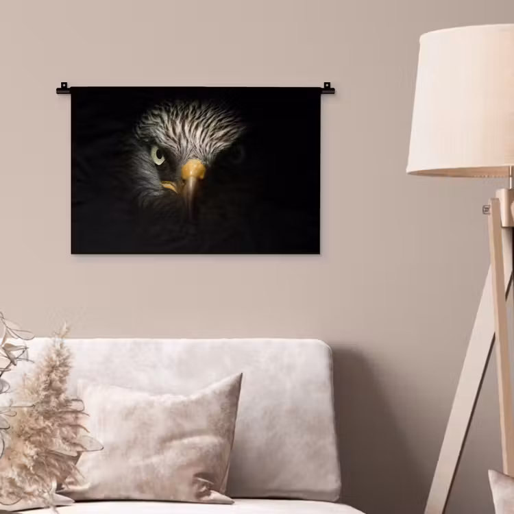Wandkleed - Vogel - Adelaar - Roofvogels - Oog - Snavel - Licht — 2