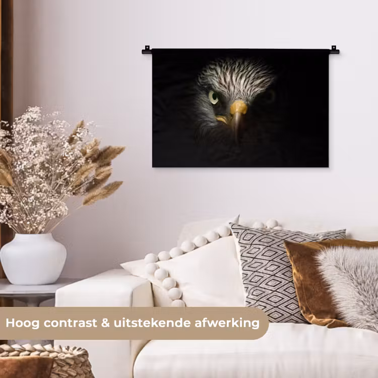 Wandkleed - Vogel - Adelaar - Roofvogels - Oog - Snavel - Licht — 4
