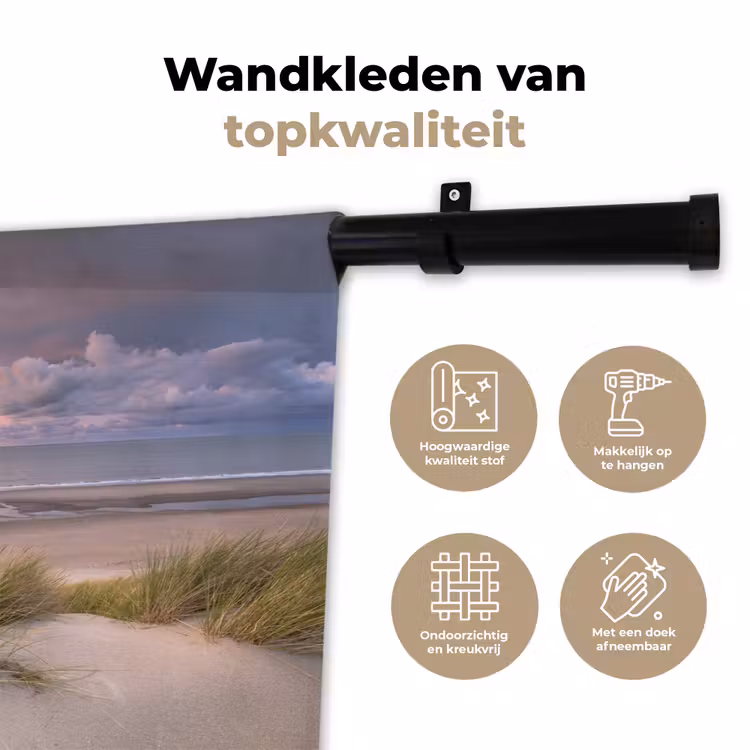 Wandkleed - Zonsondergang - Duin - Strand - Planten - Zee — 3