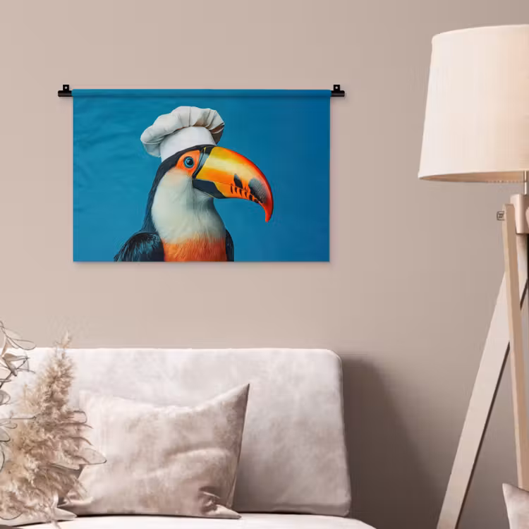 Wandkleed - Toekan - Papegaai - Vogel - Koksmuts — 2