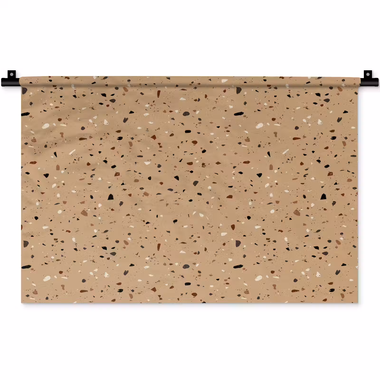 Wandkleed - Terrazzo - Patroon - Beige — 1