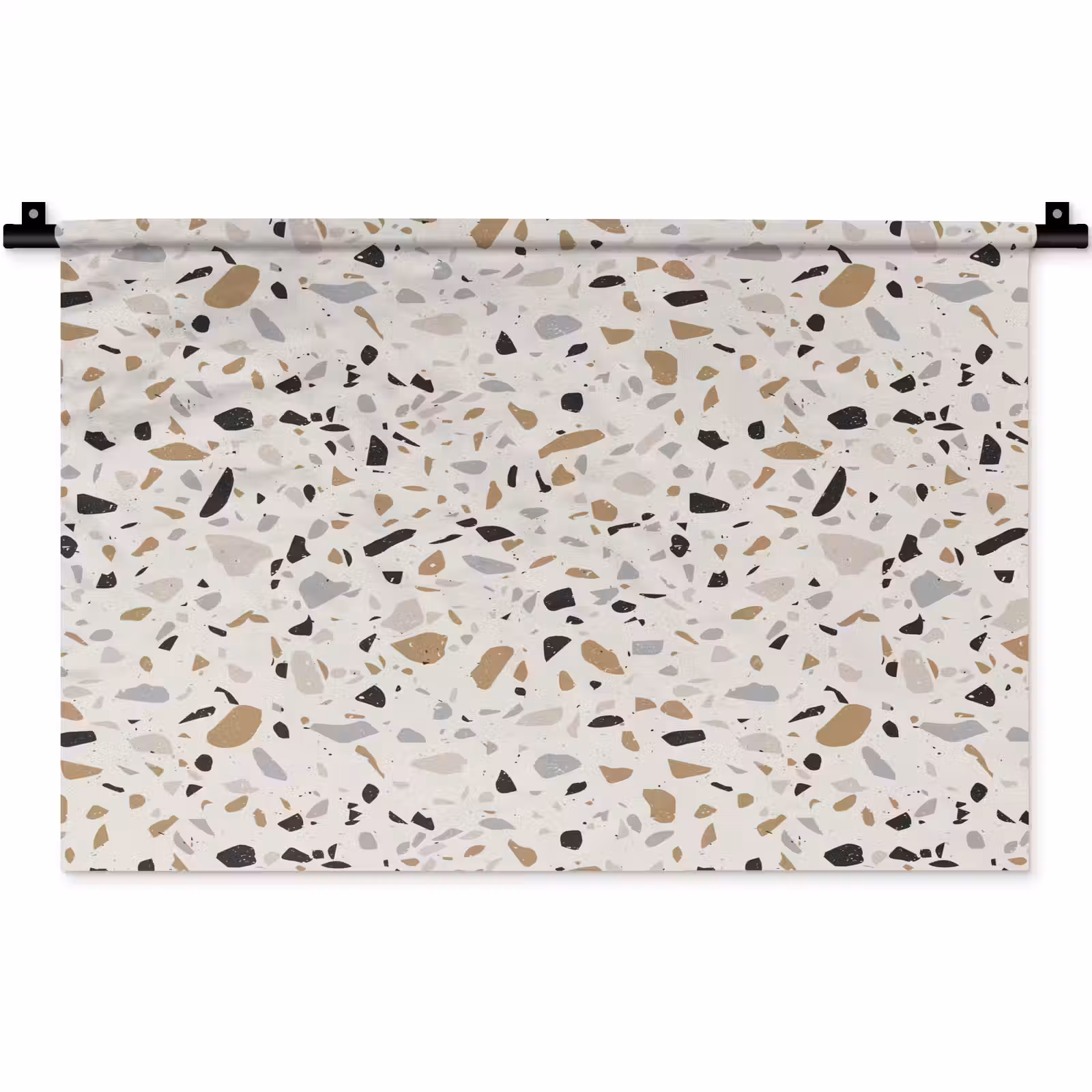 Wandkleed - Terrazzo - Patroon - Staal — 1