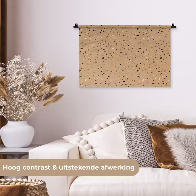 Wandkleed - Terrazzo - Patroon - Beige — 4
