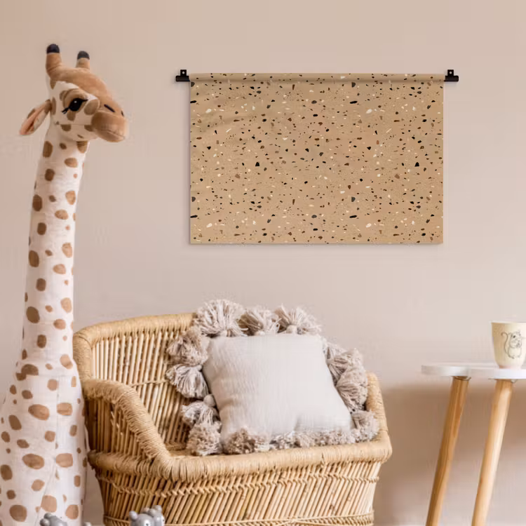 Wandkleed - Terrazzo - Patroon - Beige — 5