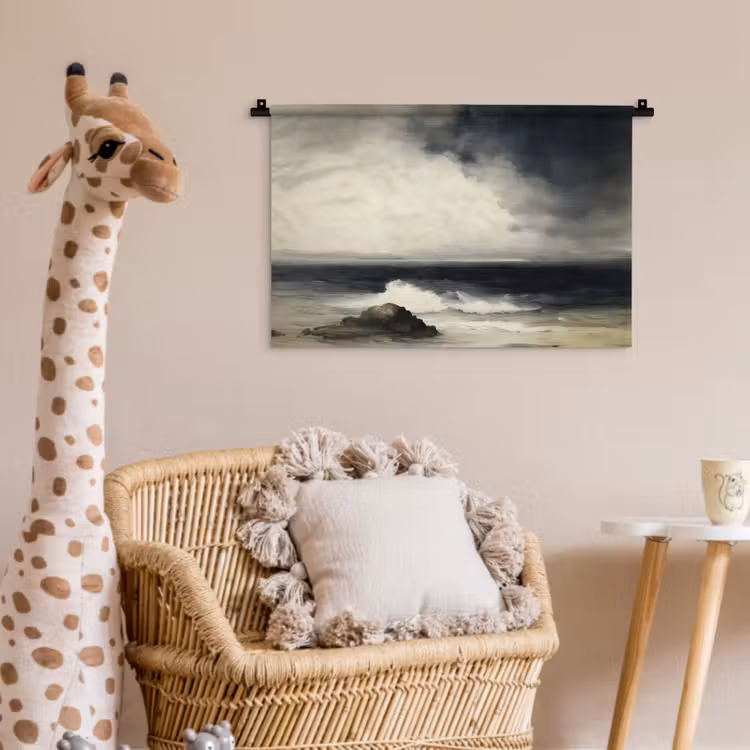 Wandkleed - Zee - Rotsen - Storm — 5