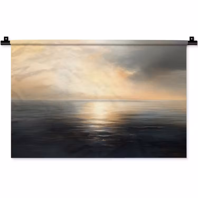 Wandkleed - Zon - Horizon - Zee — 1