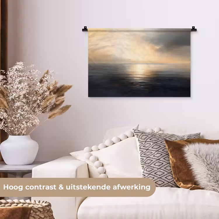 Wandkleed - Zon - Horizon - Zee — 4