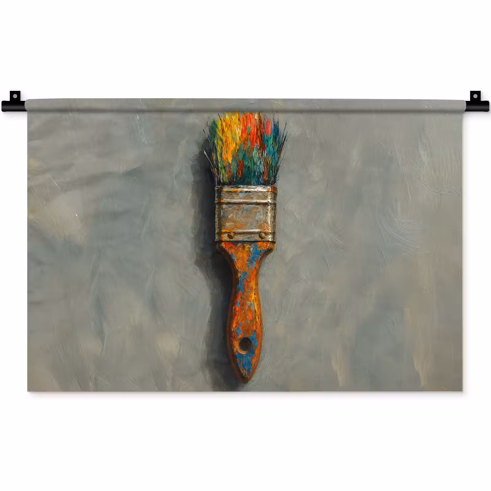 Wandkleed - Verf - Kwast - Schilderij — 1