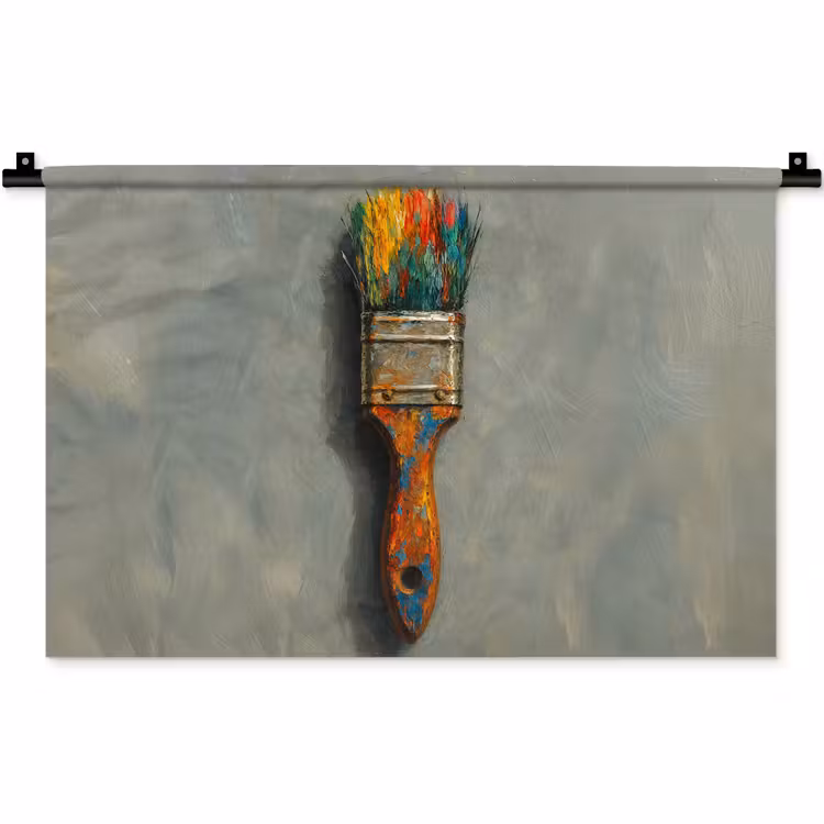 Wandkleed - Verf - Kwast - Schilderij — 1