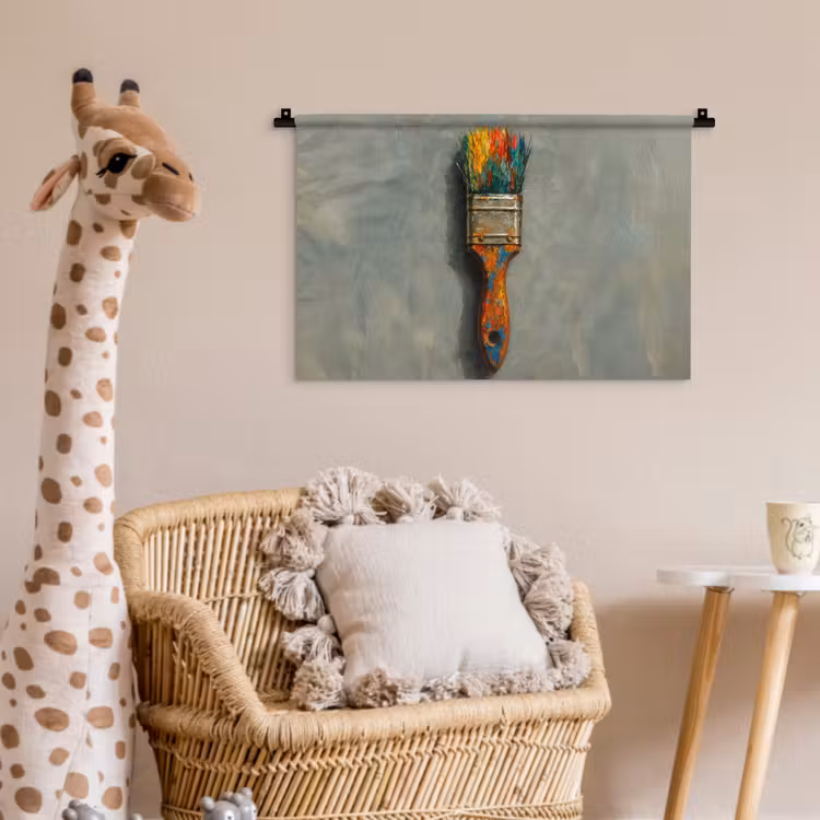 Wandkleed - Verf - Kwast - Schilderij — 5
