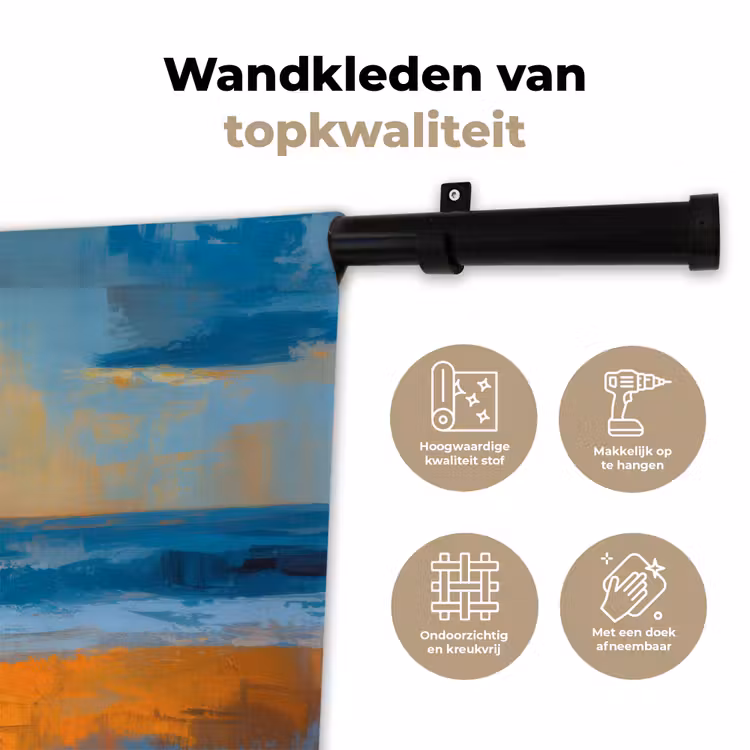 Wandkleed - Vrouwen - Strand - Zondsondergang — 3